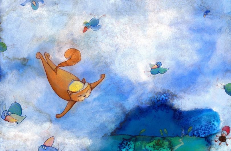 dominika-przybylska-kinder-illustration-cat-flying